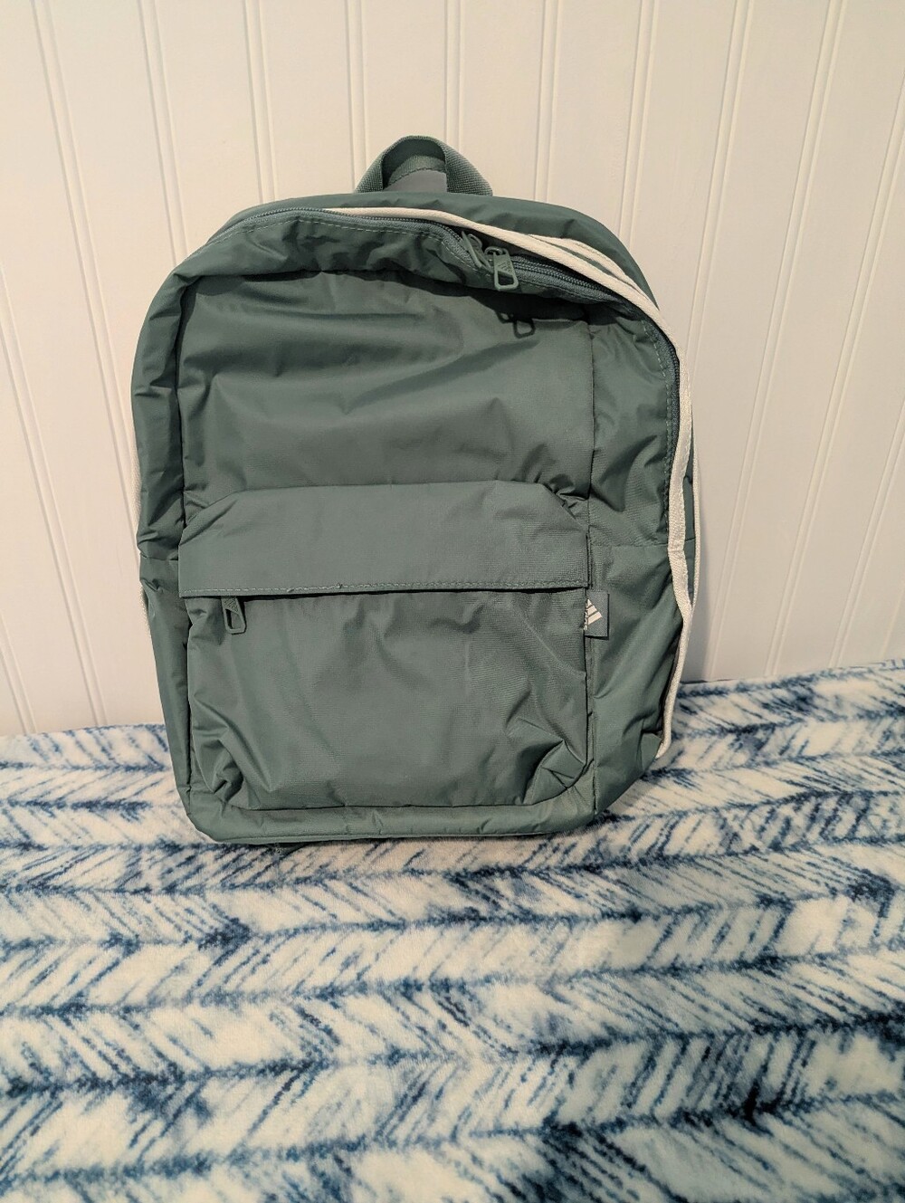 Small Adidas Sage Green Everyday Backpack x1